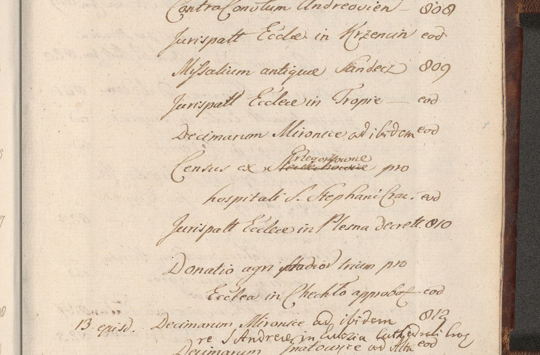 Zdjęcie nr 1806 dla obiektu archiwalnego: Acta actorum, decretorum, sententiarum, erectionum, confirmationum, institutionum, resignationum, constitutionum, provisionum, quietationum, submissionum, protestationum, substitutionum R. D. Petri Gembicki, episcopi Cracoviensis, ducis Severiae in a. D. 1650 et 1651 acticatorum. Volumen V