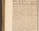 Zdjęcie nr 185 dla obiektu archiwalnego: Acta actorum, decretorum, sententiarum, erectionum, fundationum, confirmationum, instiutionum, resignationum, constitutionum, provisionum, submissionum, quietationum, substitutionum, ordinationum, ingrossationum, prostestationum R. D. Andreae Trzebicki, episcopi Cracoviensis, ducis Severiae in a. D. 1658 et  1659 acticatorum. Volumen I 