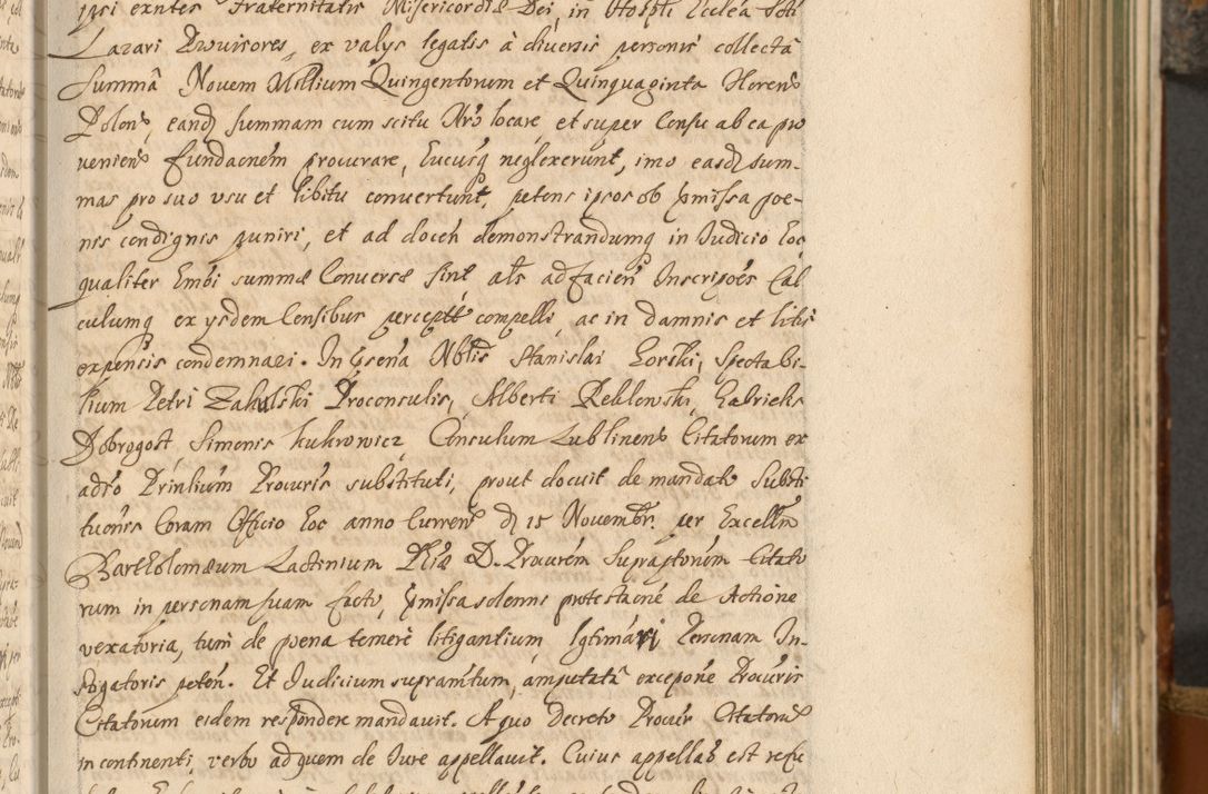 Zdjęcie nr 168 dla obiektu archiwalnego: Acta actorum, decretorum, sententiarum, erectionum, fundationum, confirmationum, instiutionum, resignationum, constitutionum, provisionum, submissionum, quietationum, substitutionum, ordinationum, ingrossationum, prostestationum R. D. Andreae Trzebicki, episcopi Cracoviensis, ducis Severiae in a. D. 1658 et  1659 acticatorum. Volumen I 