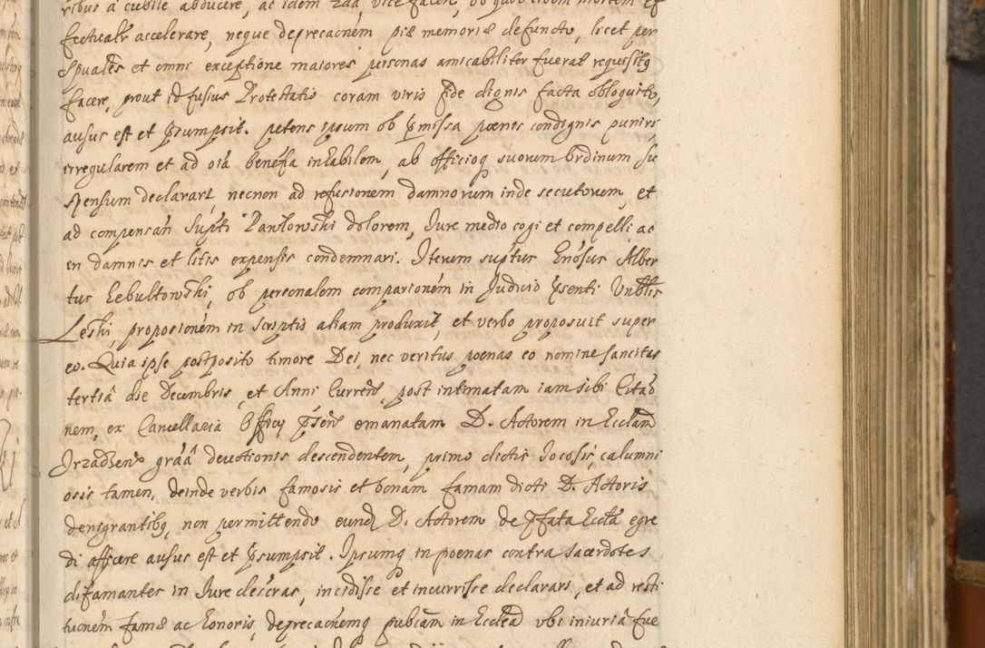 Zdjęcie nr 166 dla obiektu archiwalnego: Acta actorum, decretorum, sententiarum, erectionum, fundationum, confirmationum, instiutionum, resignationum, constitutionum, provisionum, submissionum, quietationum, substitutionum, ordinationum, ingrossationum, prostestationum R. D. Andreae Trzebicki, episcopi Cracoviensis, ducis Severiae in a. D. 1658 et  1659 acticatorum. Volumen I 