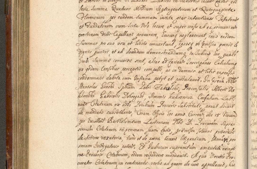Zdjęcie nr 167 dla obiektu archiwalnego: Acta actorum, decretorum, sententiarum, erectionum, fundationum, confirmationum, instiutionum, resignationum, constitutionum, provisionum, submissionum, quietationum, substitutionum, ordinationum, ingrossationum, prostestationum R. D. Andreae Trzebicki, episcopi Cracoviensis, ducis Severiae in a. D. 1658 et  1659 acticatorum. Volumen I 