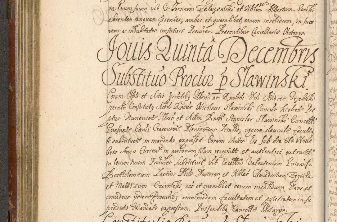 Zdjęcie nr 159 dla obiektu archiwalnego: Acta actorum, decretorum, sententiarum, erectionum, fundationum, confirmationum, instiutionum, resignationum, constitutionum, provisionum, submissionum, quietationum, substitutionum, ordinationum, ingrossationum, prostestationum R. D. Andreae Trzebicki, episcopi Cracoviensis, ducis Severiae in a. D. 1658 et  1659 acticatorum. Volumen I 