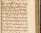 Zdjęcie nr 148 dla obiektu archiwalnego: Acta actorum, decretorum, sententiarum, erectionum, fundationum, confirmationum, instiutionum, resignationum, constitutionum, provisionum, submissionum, quietationum, substitutionum, ordinationum, ingrossationum, prostestationum R. D. Andreae Trzebicki, episcopi Cracoviensis, ducis Severiae in a. D. 1658 et  1659 acticatorum. Volumen I 
