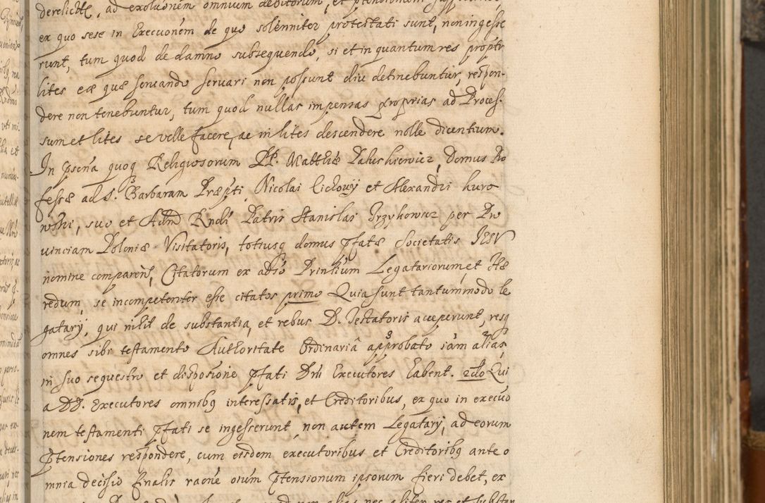 Zdjęcie nr 134 dla obiektu archiwalnego: Acta actorum, decretorum, sententiarum, erectionum, fundationum, confirmationum, instiutionum, resignationum, constitutionum, provisionum, submissionum, quietationum, substitutionum, ordinationum, ingrossationum, prostestationum R. D. Andreae Trzebicki, episcopi Cracoviensis, ducis Severiae in a. D. 1658 et  1659 acticatorum. Volumen I 