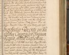 Zdjęcie nr 122 dla obiektu archiwalnego: Acta actorum, decretorum, sententiarum, erectionum, fundationum, confirmationum, instiutionum, resignationum, constitutionum, provisionum, submissionum, quietationum, substitutionum, ordinationum, ingrossationum, prostestationum R. D. Andreae Trzebicki, episcopi Cracoviensis, ducis Severiae in a. D. 1658 et  1659 acticatorum. Volumen I 