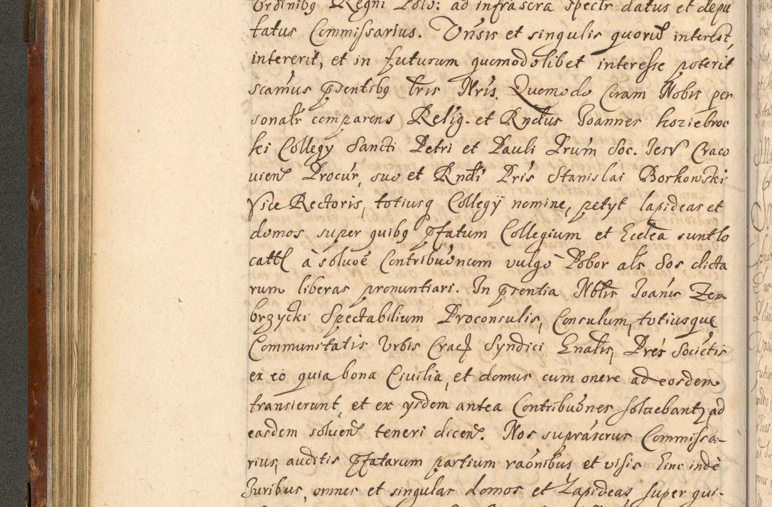 Zdjęcie nr 113 dla obiektu archiwalnego: Acta actorum, decretorum, sententiarum, erectionum, fundationum, confirmationum, instiutionum, resignationum, constitutionum, provisionum, submissionum, quietationum, substitutionum, ordinationum, ingrossationum, prostestationum R. D. Andreae Trzebicki, episcopi Cracoviensis, ducis Severiae in a. D. 1658 et  1659 acticatorum. Volumen I 