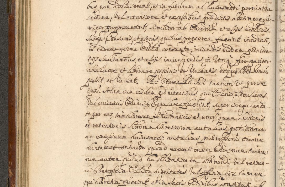 Zdjęcie nr 87 dla obiektu archiwalnego: Acta actorum, decretorum, sententiarum, erectionum, fundationum, confirmationum, instiutionum, resignationum, constitutionum, provisionum, submissionum, quietationum, substitutionum, ordinationum, ingrossationum, prostestationum R. D. Andreae Trzebicki, episcopi Cracoviensis, ducis Severiae in a. D. 1658 et  1659 acticatorum. Volumen I 