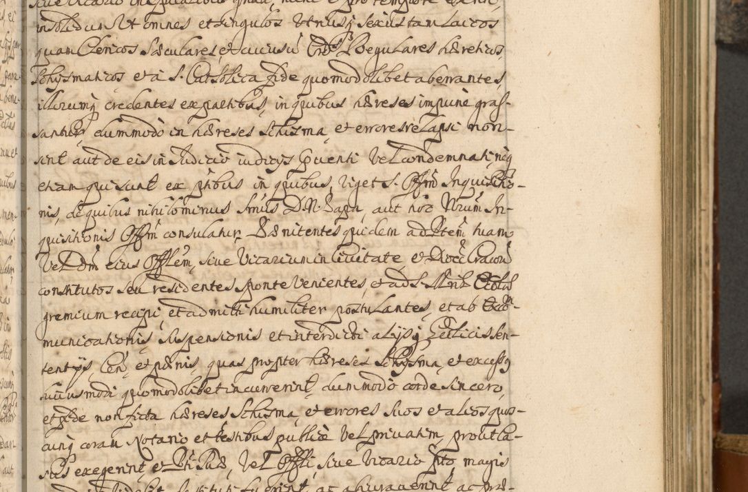Zdjęcie nr 86 dla obiektu archiwalnego: Acta actorum, decretorum, sententiarum, erectionum, fundationum, confirmationum, instiutionum, resignationum, constitutionum, provisionum, submissionum, quietationum, substitutionum, ordinationum, ingrossationum, prostestationum R. D. Andreae Trzebicki, episcopi Cracoviensis, ducis Severiae in a. D. 1658 et  1659 acticatorum. Volumen I 