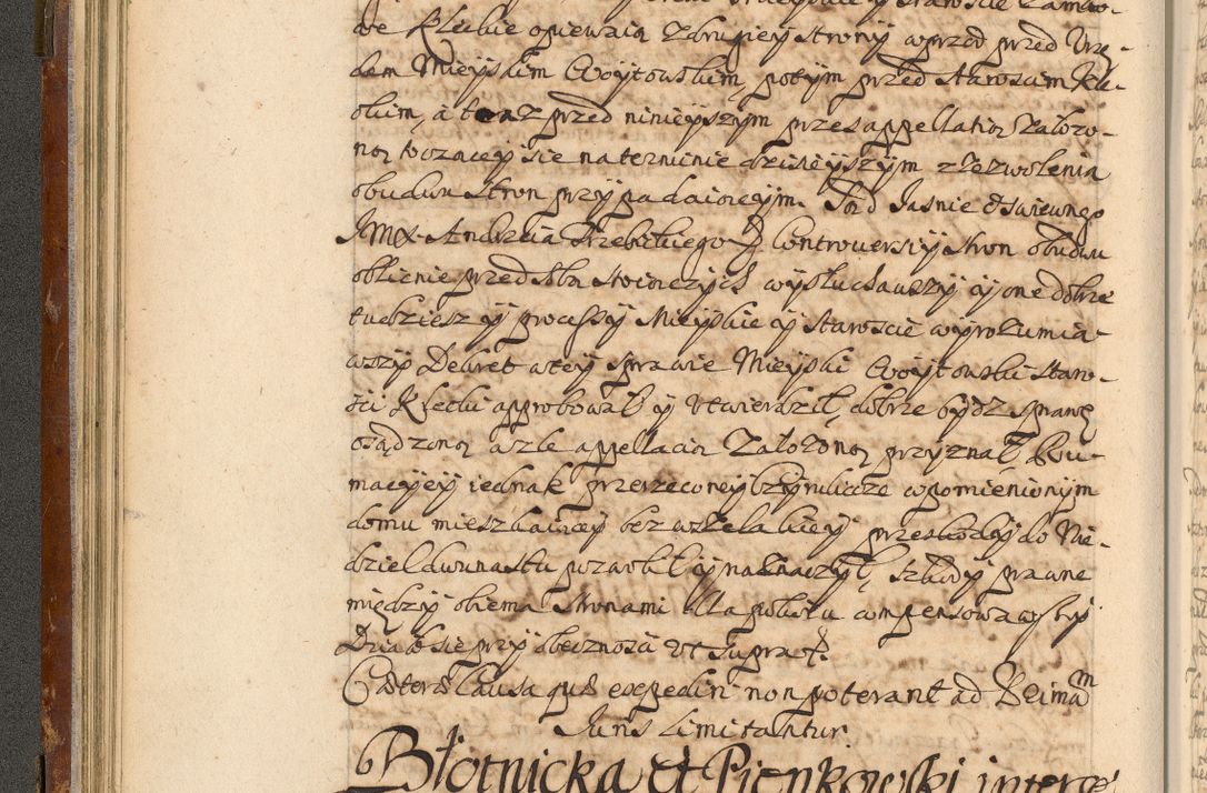 Zdjęcie nr 71 dla obiektu archiwalnego: Acta actorum, decretorum, sententiarum, erectionum, fundationum, confirmationum, instiutionum, resignationum, constitutionum, provisionum, submissionum, quietationum, substitutionum, ordinationum, ingrossationum, prostestationum R. D. Andreae Trzebicki, episcopi Cracoviensis, ducis Severiae in a. D. 1658 et  1659 acticatorum. Volumen I 