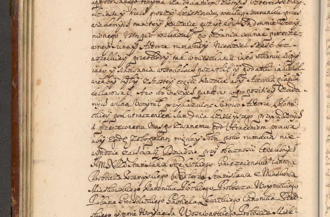Zdjęcie nr 73 dla obiektu archiwalnego: Acta actorum, decretorum, sententiarum, erectionum, fundationum, confirmationum, instiutionum, resignationum, constitutionum, provisionum, submissionum, quietationum, substitutionum, ordinationum, ingrossationum, prostestationum R. D. Andreae Trzebicki, episcopi Cracoviensis, ducis Severiae in a. D. 1658 et  1659 acticatorum. Volumen I 