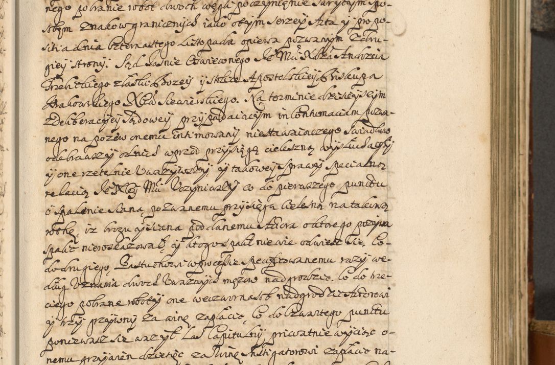 Zdjęcie nr 74 dla obiektu archiwalnego: Acta actorum, decretorum, sententiarum, erectionum, fundationum, confirmationum, instiutionum, resignationum, constitutionum, provisionum, submissionum, quietationum, substitutionum, ordinationum, ingrossationum, prostestationum R. D. Andreae Trzebicki, episcopi Cracoviensis, ducis Severiae in a. D. 1658 et  1659 acticatorum. Volumen I 