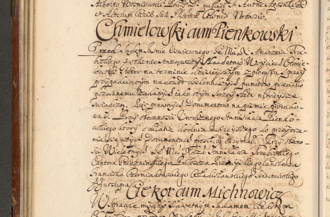 Zdjęcie nr 67 dla obiektu archiwalnego: Acta actorum, decretorum, sententiarum, erectionum, fundationum, confirmationum, instiutionum, resignationum, constitutionum, provisionum, submissionum, quietationum, substitutionum, ordinationum, ingrossationum, prostestationum R. D. Andreae Trzebicki, episcopi Cracoviensis, ducis Severiae in a. D. 1658 et  1659 acticatorum. Volumen I 