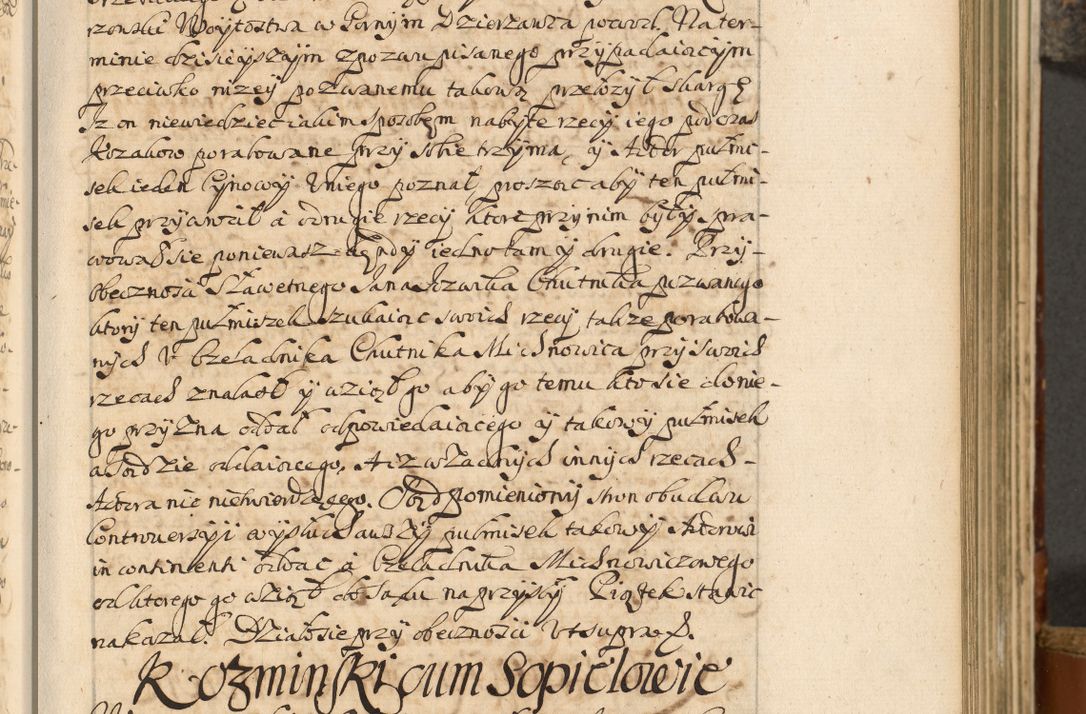 Zdjęcie nr 68 dla obiektu archiwalnego: Acta actorum, decretorum, sententiarum, erectionum, fundationum, confirmationum, instiutionum, resignationum, constitutionum, provisionum, submissionum, quietationum, substitutionum, ordinationum, ingrossationum, prostestationum R. D. Andreae Trzebicki, episcopi Cracoviensis, ducis Severiae in a. D. 1658 et  1659 acticatorum. Volumen I 