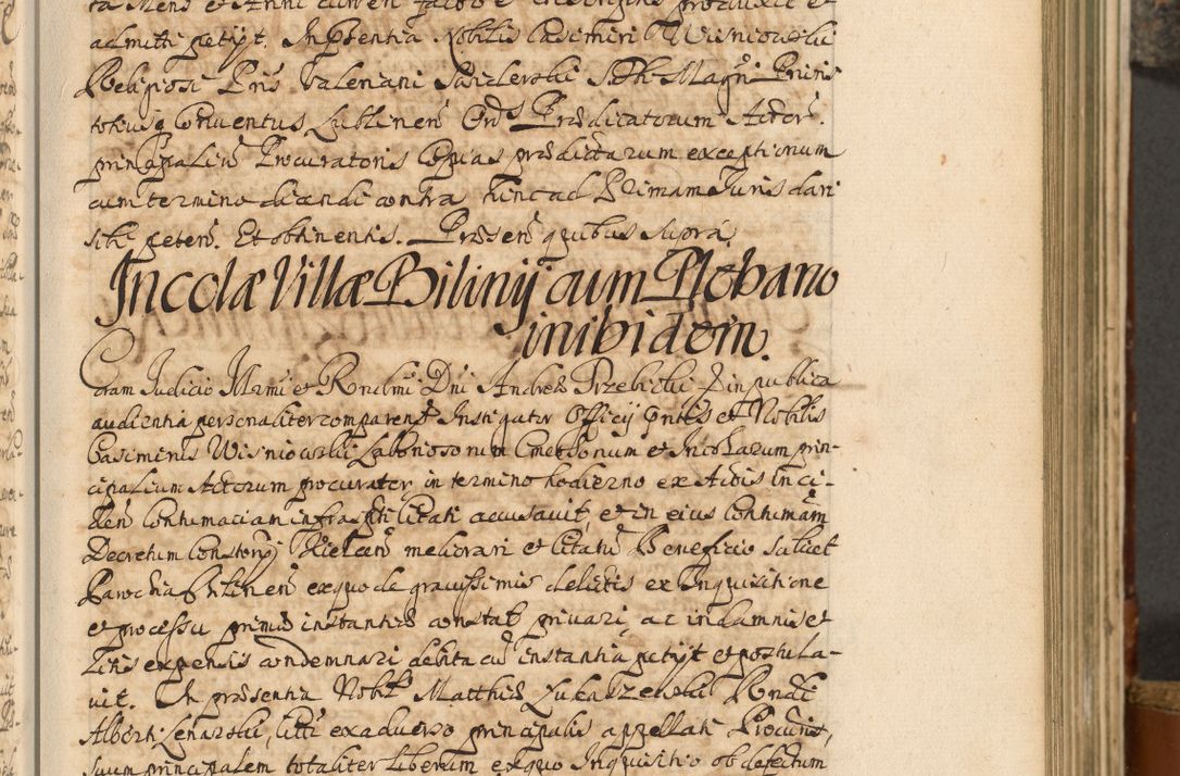 Zdjęcie nr 64 dla obiektu archiwalnego: Acta actorum, decretorum, sententiarum, erectionum, fundationum, confirmationum, instiutionum, resignationum, constitutionum, provisionum, submissionum, quietationum, substitutionum, ordinationum, ingrossationum, prostestationum R. D. Andreae Trzebicki, episcopi Cracoviensis, ducis Severiae in a. D. 1658 et  1659 acticatorum. Volumen I 