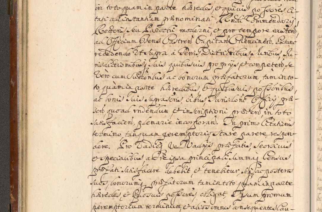 Zdjęcie nr 47 dla obiektu archiwalnego: Acta actorum, decretorum, sententiarum, erectionum, fundationum, confirmationum, instiutionum, resignationum, constitutionum, provisionum, submissionum, quietationum, substitutionum, ordinationum, ingrossationum, prostestationum R. D. Andreae Trzebicki, episcopi Cracoviensis, ducis Severiae in a. D. 1658 et  1659 acticatorum. Volumen I 