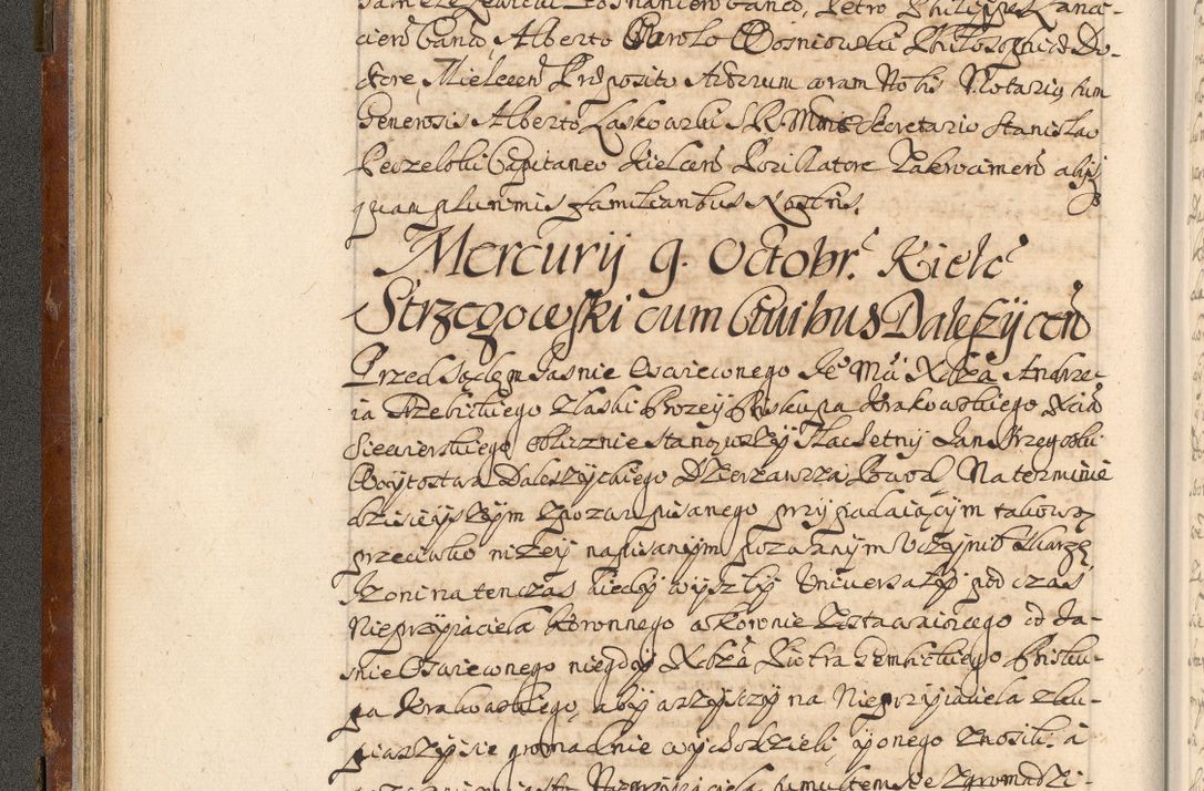 Zdjęcie nr 51 dla obiektu archiwalnego: Acta actorum, decretorum, sententiarum, erectionum, fundationum, confirmationum, instiutionum, resignationum, constitutionum, provisionum, submissionum, quietationum, substitutionum, ordinationum, ingrossationum, prostestationum R. D. Andreae Trzebicki, episcopi Cracoviensis, ducis Severiae in a. D. 1658 et  1659 acticatorum. Volumen I 