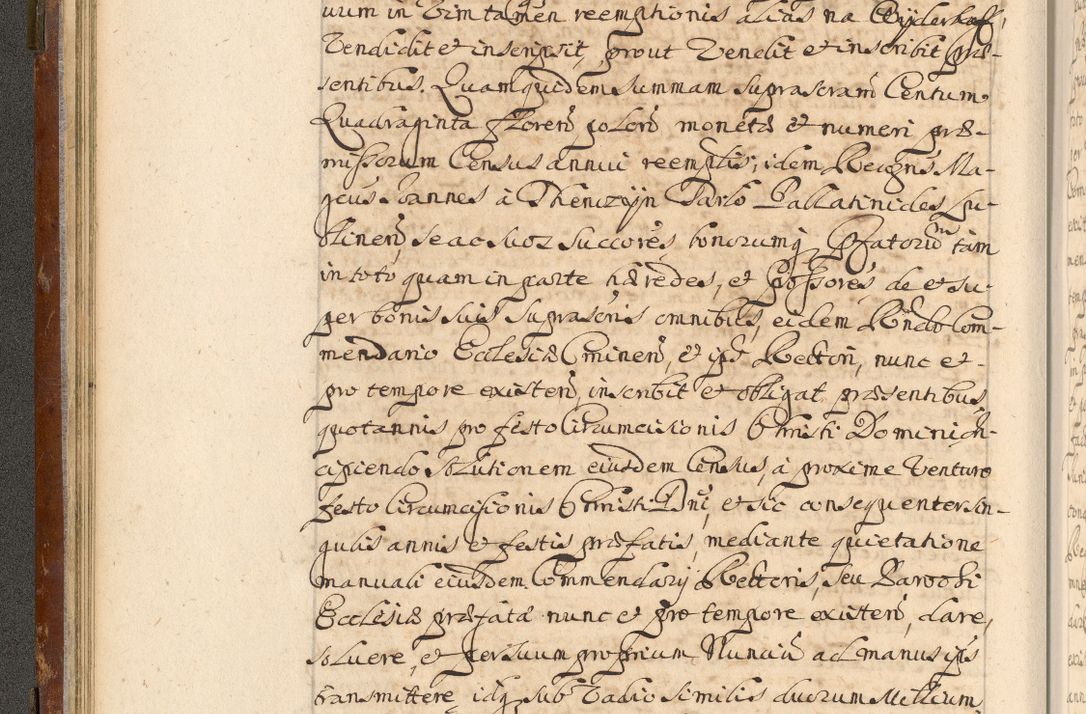 Zdjęcie nr 45 dla obiektu archiwalnego: Acta actorum, decretorum, sententiarum, erectionum, fundationum, confirmationum, instiutionum, resignationum, constitutionum, provisionum, submissionum, quietationum, substitutionum, ordinationum, ingrossationum, prostestationum R. D. Andreae Trzebicki, episcopi Cracoviensis, ducis Severiae in a. D. 1658 et  1659 acticatorum. Volumen I 