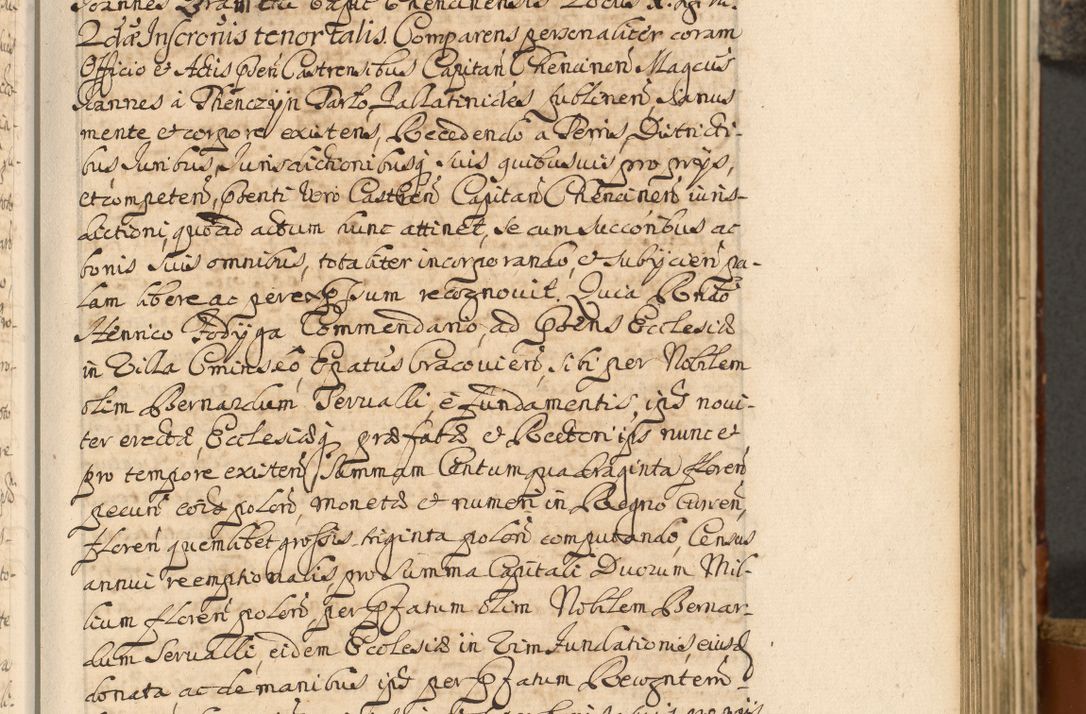 Zdjęcie nr 44 dla obiektu archiwalnego: Acta actorum, decretorum, sententiarum, erectionum, fundationum, confirmationum, instiutionum, resignationum, constitutionum, provisionum, submissionum, quietationum, substitutionum, ordinationum, ingrossationum, prostestationum R. D. Andreae Trzebicki, episcopi Cracoviensis, ducis Severiae in a. D. 1658 et  1659 acticatorum. Volumen I 