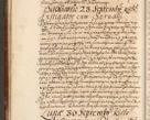 Zdjęcie nr 31 dla obiektu archiwalnego: Acta actorum, decretorum, sententiarum, erectionum, fundationum, confirmationum, instiutionum, resignationum, constitutionum, provisionum, submissionum, quietationum, substitutionum, ordinationum, ingrossationum, prostestationum R. D. Andreae Trzebicki, episcopi Cracoviensis, ducis Severiae in a. D. 1658 et  1659 acticatorum. Volumen I 
