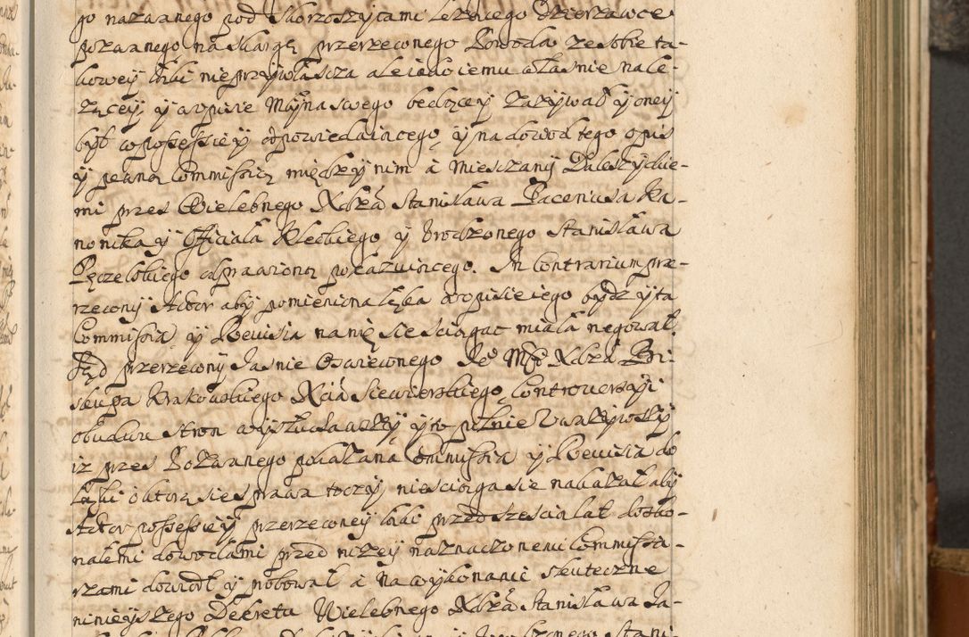 Zdjęcie nr 30 dla obiektu archiwalnego: Acta actorum, decretorum, sententiarum, erectionum, fundationum, confirmationum, instiutionum, resignationum, constitutionum, provisionum, submissionum, quietationum, substitutionum, ordinationum, ingrossationum, prostestationum R. D. Andreae Trzebicki, episcopi Cracoviensis, ducis Severiae in a. D. 1658 et  1659 acticatorum. Volumen I 