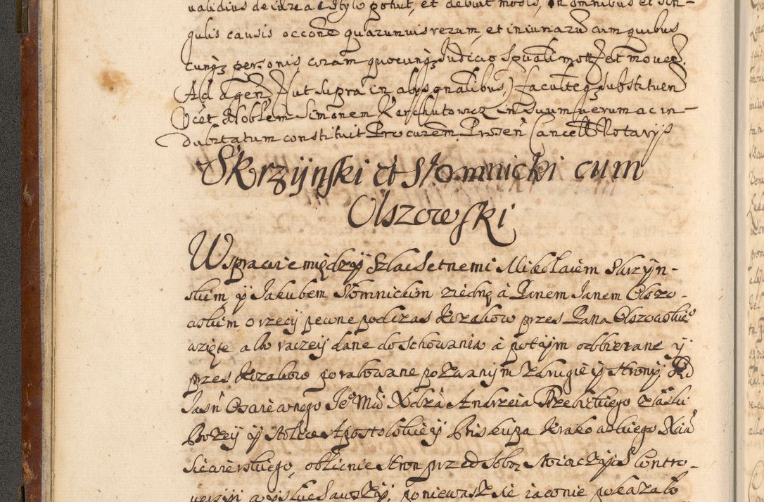 Zdjęcie nr 27 dla obiektu archiwalnego: Acta actorum, decretorum, sententiarum, erectionum, fundationum, confirmationum, instiutionum, resignationum, constitutionum, provisionum, submissionum, quietationum, substitutionum, ordinationum, ingrossationum, prostestationum R. D. Andreae Trzebicki, episcopi Cracoviensis, ducis Severiae in a. D. 1658 et  1659 acticatorum. Volumen I 