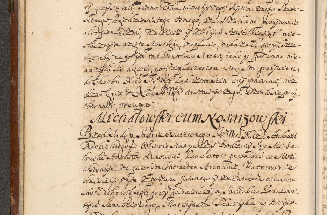 Zdjęcie nr 25 dla obiektu archiwalnego: Acta actorum, decretorum, sententiarum, erectionum, fundationum, confirmationum, instiutionum, resignationum, constitutionum, provisionum, submissionum, quietationum, substitutionum, ordinationum, ingrossationum, prostestationum R. D. Andreae Trzebicki, episcopi Cracoviensis, ducis Severiae in a. D. 1658 et  1659 acticatorum. Volumen I 