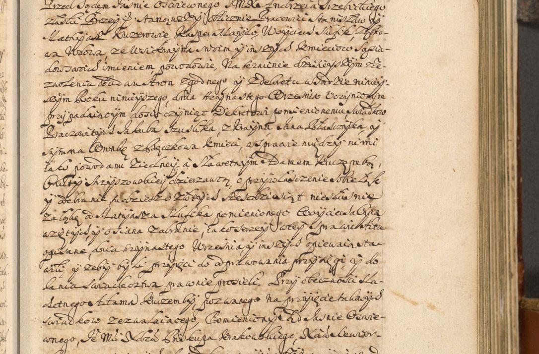 Zdjęcie nr 24 dla obiektu archiwalnego: Acta actorum, decretorum, sententiarum, erectionum, fundationum, confirmationum, instiutionum, resignationum, constitutionum, provisionum, submissionum, quietationum, substitutionum, ordinationum, ingrossationum, prostestationum R. D. Andreae Trzebicki, episcopi Cracoviensis, ducis Severiae in a. D. 1658 et  1659 acticatorum. Volumen I 