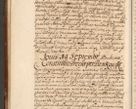 Zdjęcie nr 21 dla obiektu archiwalnego: Acta actorum, decretorum, sententiarum, erectionum, fundationum, confirmationum, instiutionum, resignationum, constitutionum, provisionum, submissionum, quietationum, substitutionum, ordinationum, ingrossationum, prostestationum R. D. Andreae Trzebicki, episcopi Cracoviensis, ducis Severiae in a. D. 1658 et  1659 acticatorum. Volumen I 