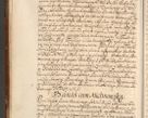 Zdjęcie nr 13 dla obiektu archiwalnego: Acta actorum, decretorum, sententiarum, erectionum, fundationum, confirmationum, instiutionum, resignationum, constitutionum, provisionum, submissionum, quietationum, substitutionum, ordinationum, ingrossationum, prostestationum R. D. Andreae Trzebicki, episcopi Cracoviensis, ducis Severiae in a. D. 1658 et  1659 acticatorum. Volumen I 