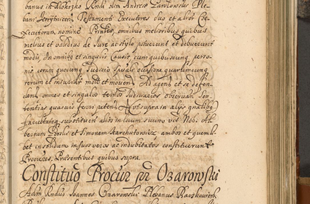 Zdjęcie nr 396 dla obiektu archiwalnego: Acta actorum, decretorum, sententiarum, erectionum, fundationum, confirmationum, instiutionum, resignationum, constitutionum, provisionum, submissionum, quietationum, substitutionum, ordinationum, ingrossationum, prostestationum R. D. Andreae Trzebicki, episcopi Cracoviensis, ducis Severiae in a. D. 1658 et  1659 acticatorum. Volumen I 