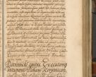 Zdjęcie nr 392 dla obiektu archiwalnego: Acta actorum, decretorum, sententiarum, erectionum, fundationum, confirmationum, instiutionum, resignationum, constitutionum, provisionum, submissionum, quietationum, substitutionum, ordinationum, ingrossationum, prostestationum R. D. Andreae Trzebicki, episcopi Cracoviensis, ducis Severiae in a. D. 1658 et  1659 acticatorum. Volumen I 