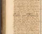 Zdjęcie nr 381 dla obiektu archiwalnego: Acta actorum, decretorum, sententiarum, erectionum, fundationum, confirmationum, instiutionum, resignationum, constitutionum, provisionum, submissionum, quietationum, substitutionum, ordinationum, ingrossationum, prostestationum R. D. Andreae Trzebicki, episcopi Cracoviensis, ducis Severiae in a. D. 1658 et  1659 acticatorum. Volumen I 