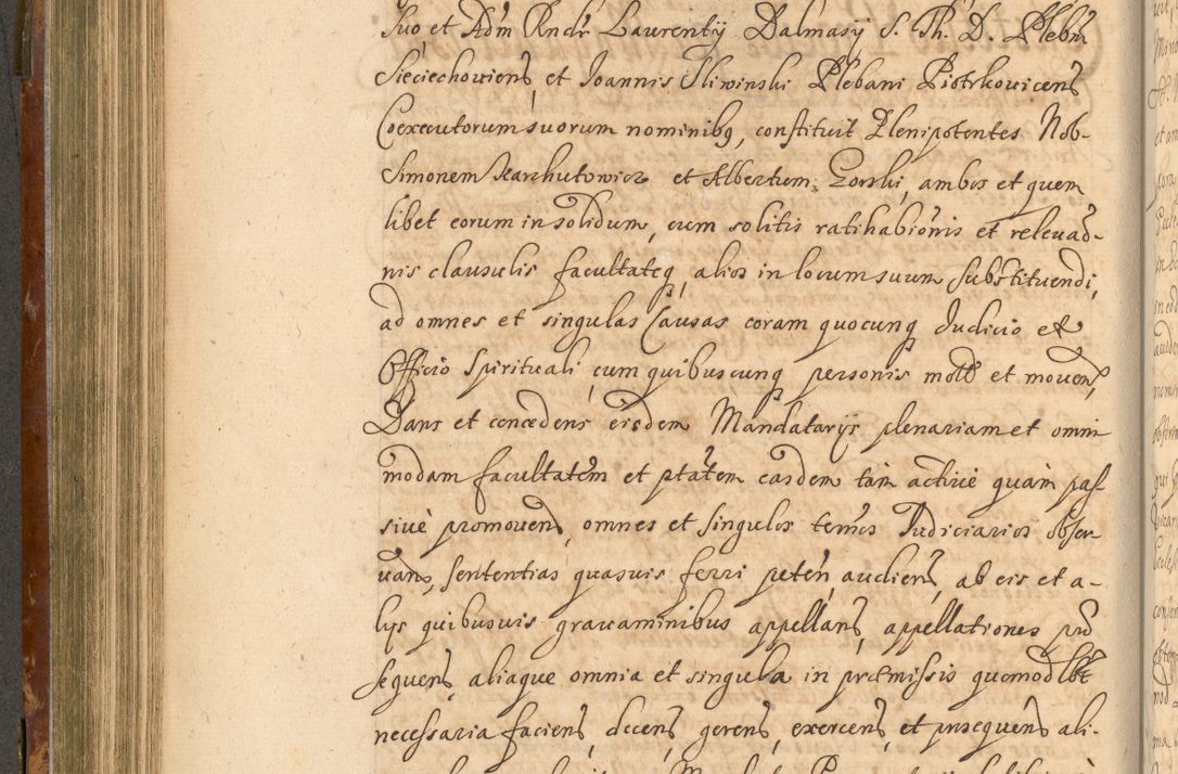 Zdjęcie nr 375 dla obiektu archiwalnego: Acta actorum, decretorum, sententiarum, erectionum, fundationum, confirmationum, instiutionum, resignationum, constitutionum, provisionum, submissionum, quietationum, substitutionum, ordinationum, ingrossationum, prostestationum R. D. Andreae Trzebicki, episcopi Cracoviensis, ducis Severiae in a. D. 1658 et  1659 acticatorum. Volumen I 