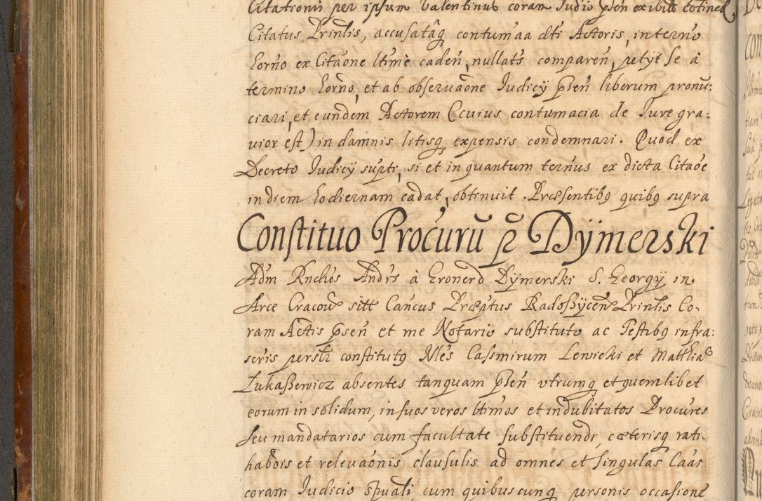 Zdjęcie nr 365 dla obiektu archiwalnego: Acta actorum, decretorum, sententiarum, erectionum, fundationum, confirmationum, instiutionum, resignationum, constitutionum, provisionum, submissionum, quietationum, substitutionum, ordinationum, ingrossationum, prostestationum R. D. Andreae Trzebicki, episcopi Cracoviensis, ducis Severiae in a. D. 1658 et  1659 acticatorum. Volumen I 