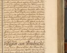 Zdjęcie nr 362 dla obiektu archiwalnego: Acta actorum, decretorum, sententiarum, erectionum, fundationum, confirmationum, instiutionum, resignationum, constitutionum, provisionum, submissionum, quietationum, substitutionum, ordinationum, ingrossationum, prostestationum R. D. Andreae Trzebicki, episcopi Cracoviensis, ducis Severiae in a. D. 1658 et  1659 acticatorum. Volumen I 