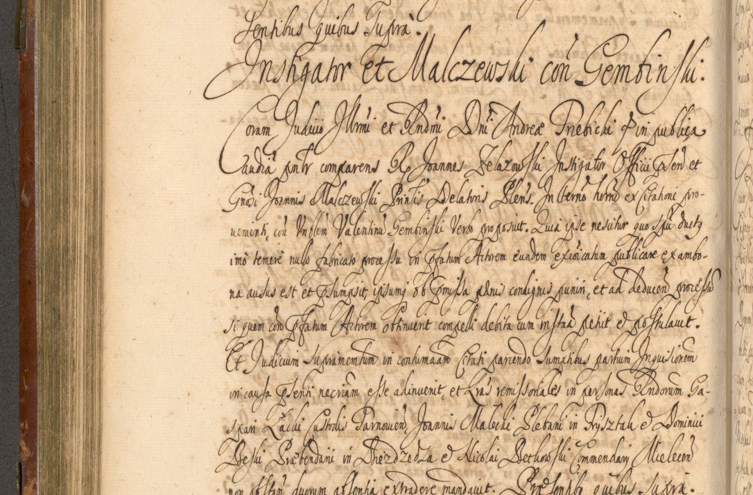 Zdjęcie nr 341 dla obiektu archiwalnego: Acta actorum, decretorum, sententiarum, erectionum, fundationum, confirmationum, instiutionum, resignationum, constitutionum, provisionum, submissionum, quietationum, substitutionum, ordinationum, ingrossationum, prostestationum R. D. Andreae Trzebicki, episcopi Cracoviensis, ducis Severiae in a. D. 1658 et  1659 acticatorum. Volumen I 