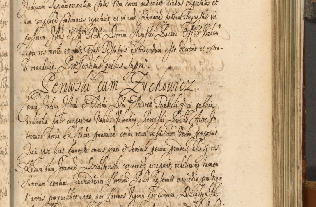 Zdjęcie nr 340 dla obiektu archiwalnego: Acta actorum, decretorum, sententiarum, erectionum, fundationum, confirmationum, instiutionum, resignationum, constitutionum, provisionum, submissionum, quietationum, substitutionum, ordinationum, ingrossationum, prostestationum R. D. Andreae Trzebicki, episcopi Cracoviensis, ducis Severiae in a. D. 1658 et  1659 acticatorum. Volumen I 
