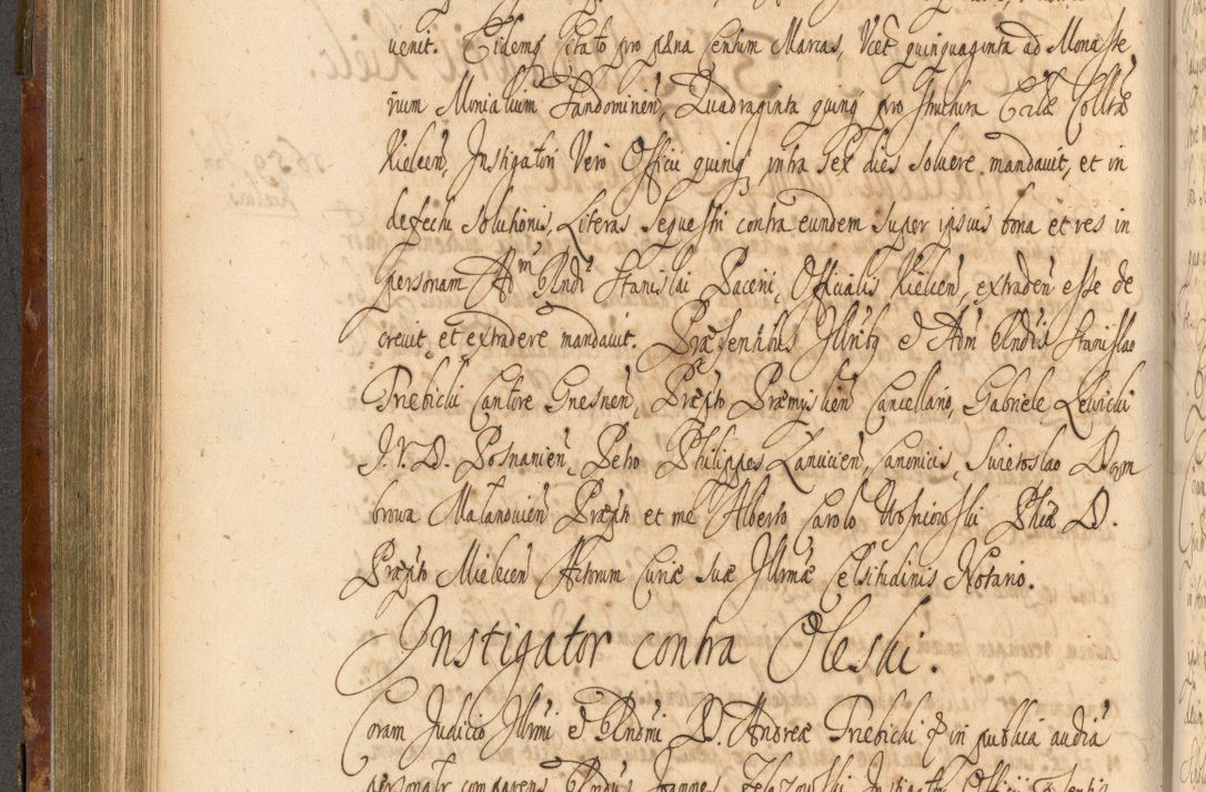 Zdjęcie nr 331 dla obiektu archiwalnego: Acta actorum, decretorum, sententiarum, erectionum, fundationum, confirmationum, instiutionum, resignationum, constitutionum, provisionum, submissionum, quietationum, substitutionum, ordinationum, ingrossationum, prostestationum R. D. Andreae Trzebicki, episcopi Cracoviensis, ducis Severiae in a. D. 1658 et  1659 acticatorum. Volumen I 