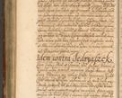 Zdjęcie nr 309 dla obiektu archiwalnego: Acta actorum, decretorum, sententiarum, erectionum, fundationum, confirmationum, instiutionum, resignationum, constitutionum, provisionum, submissionum, quietationum, substitutionum, ordinationum, ingrossationum, prostestationum R. D. Andreae Trzebicki, episcopi Cracoviensis, ducis Severiae in a. D. 1658 et  1659 acticatorum. Volumen I 