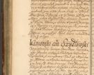 Zdjęcie nr 291 dla obiektu archiwalnego: Acta actorum, decretorum, sententiarum, erectionum, fundationum, confirmationum, instiutionum, resignationum, constitutionum, provisionum, submissionum, quietationum, substitutionum, ordinationum, ingrossationum, prostestationum R. D. Andreae Trzebicki, episcopi Cracoviensis, ducis Severiae in a. D. 1658 et  1659 acticatorum. Volumen I 