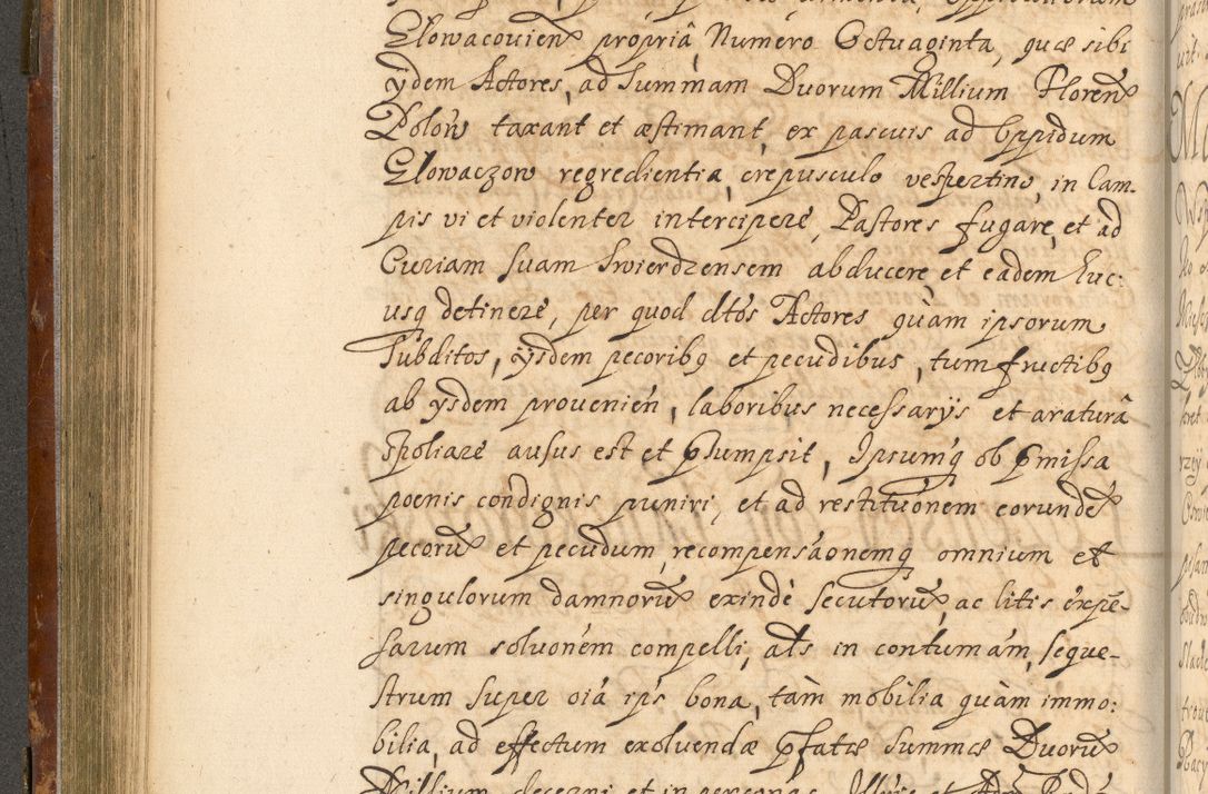 Zdjęcie nr 281 dla obiektu archiwalnego: Acta actorum, decretorum, sententiarum, erectionum, fundationum, confirmationum, instiutionum, resignationum, constitutionum, provisionum, submissionum, quietationum, substitutionum, ordinationum, ingrossationum, prostestationum R. D. Andreae Trzebicki, episcopi Cracoviensis, ducis Severiae in a. D. 1658 et  1659 acticatorum. Volumen I 