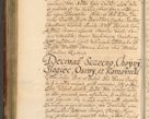 Zdjęcie nr 271 dla obiektu archiwalnego: Acta actorum, decretorum, sententiarum, erectionum, fundationum, confirmationum, instiutionum, resignationum, constitutionum, provisionum, submissionum, quietationum, substitutionum, ordinationum, ingrossationum, prostestationum R. D. Andreae Trzebicki, episcopi Cracoviensis, ducis Severiae in a. D. 1658 et  1659 acticatorum. Volumen I 