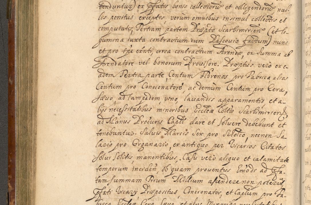 Zdjęcie nr 269 dla obiektu archiwalnego: Acta actorum, decretorum, sententiarum, erectionum, fundationum, confirmationum, instiutionum, resignationum, constitutionum, provisionum, submissionum, quietationum, substitutionum, ordinationum, ingrossationum, prostestationum R. D. Andreae Trzebicki, episcopi Cracoviensis, ducis Severiae in a. D. 1658 et  1659 acticatorum. Volumen I 