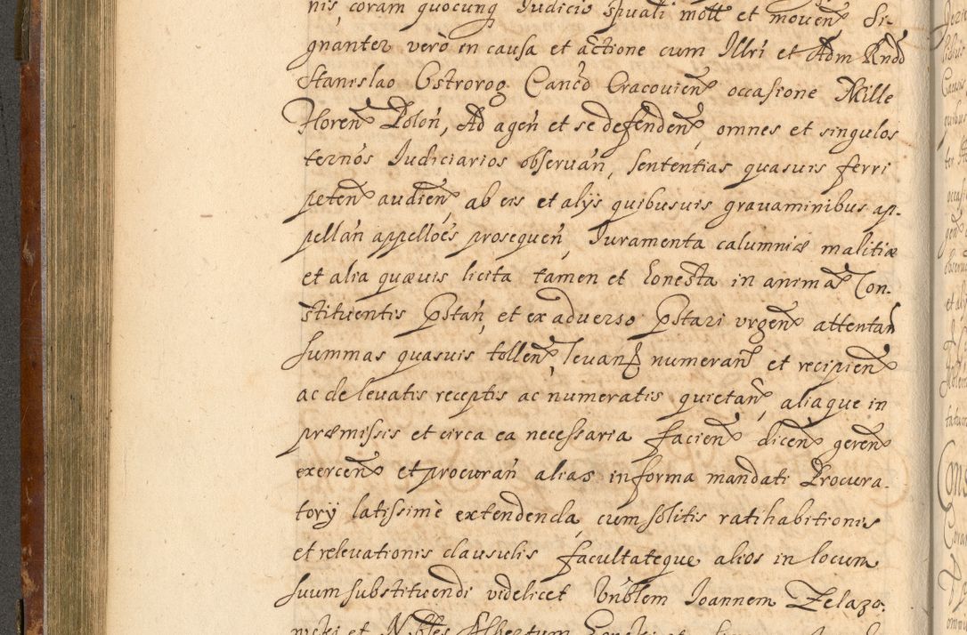 Zdjęcie nr 261 dla obiektu archiwalnego: Acta actorum, decretorum, sententiarum, erectionum, fundationum, confirmationum, instiutionum, resignationum, constitutionum, provisionum, submissionum, quietationum, substitutionum, ordinationum, ingrossationum, prostestationum R. D. Andreae Trzebicki, episcopi Cracoviensis, ducis Severiae in a. D. 1658 et  1659 acticatorum. Volumen I 