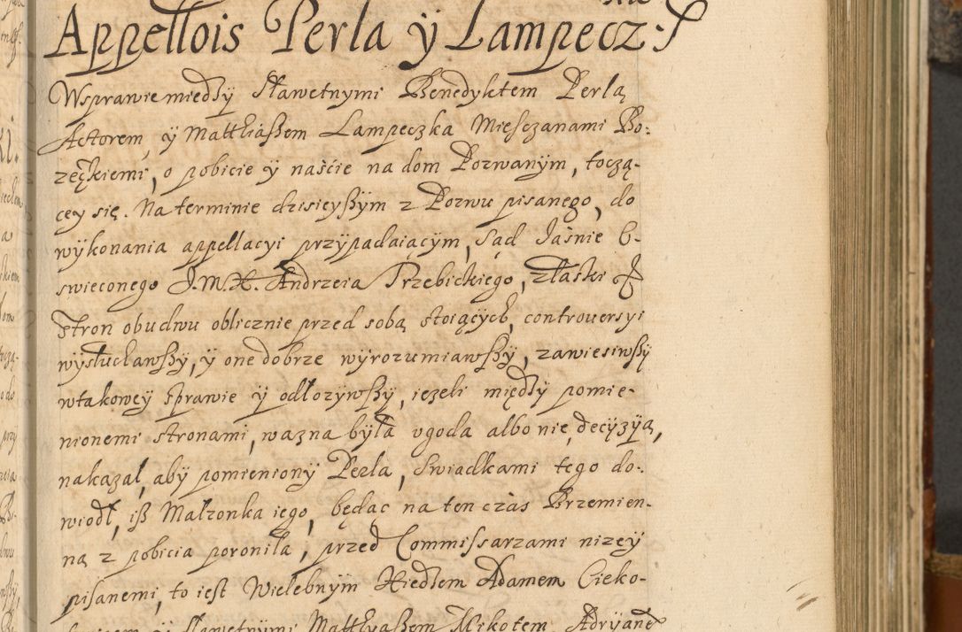 Zdjęcie nr 258 dla obiektu archiwalnego: Acta actorum, decretorum, sententiarum, erectionum, fundationum, confirmationum, instiutionum, resignationum, constitutionum, provisionum, submissionum, quietationum, substitutionum, ordinationum, ingrossationum, prostestationum R. D. Andreae Trzebicki, episcopi Cracoviensis, ducis Severiae in a. D. 1658 et  1659 acticatorum. Volumen I 