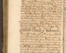Zdjęcie nr 247 dla obiektu archiwalnego: Acta actorum, decretorum, sententiarum, erectionum, fundationum, confirmationum, instiutionum, resignationum, constitutionum, provisionum, submissionum, quietationum, substitutionum, ordinationum, ingrossationum, prostestationum R. D. Andreae Trzebicki, episcopi Cracoviensis, ducis Severiae in a. D. 1658 et  1659 acticatorum. Volumen I 