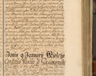 Zdjęcie nr 230 dla obiektu archiwalnego: Acta actorum, decretorum, sententiarum, erectionum, fundationum, confirmationum, instiutionum, resignationum, constitutionum, provisionum, submissionum, quietationum, substitutionum, ordinationum, ingrossationum, prostestationum R. D. Andreae Trzebicki, episcopi Cracoviensis, ducis Severiae in a. D. 1658 et  1659 acticatorum. Volumen I 