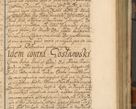 Zdjęcie nr 224 dla obiektu archiwalnego: Acta actorum, decretorum, sententiarum, erectionum, fundationum, confirmationum, instiutionum, resignationum, constitutionum, provisionum, submissionum, quietationum, substitutionum, ordinationum, ingrossationum, prostestationum R. D. Andreae Trzebicki, episcopi Cracoviensis, ducis Severiae in a. D. 1658 et  1659 acticatorum. Volumen I 