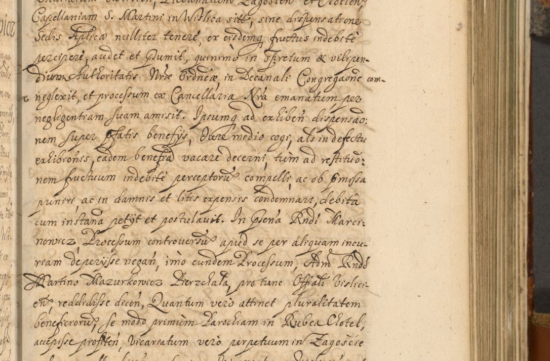Zdjęcie nr 226 dla obiektu archiwalnego: Acta actorum, decretorum, sententiarum, erectionum, fundationum, confirmationum, instiutionum, resignationum, constitutionum, provisionum, submissionum, quietationum, substitutionum, ordinationum, ingrossationum, prostestationum R. D. Andreae Trzebicki, episcopi Cracoviensis, ducis Severiae in a. D. 1658 et  1659 acticatorum. Volumen I 