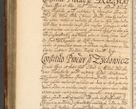 Zdjęcie nr 211 dla obiektu archiwalnego: Acta actorum, decretorum, sententiarum, erectionum, fundationum, confirmationum, instiutionum, resignationum, constitutionum, provisionum, submissionum, quietationum, substitutionum, ordinationum, ingrossationum, prostestationum R. D. Andreae Trzebicki, episcopi Cracoviensis, ducis Severiae in a. D. 1658 et  1659 acticatorum. Volumen I 